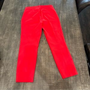 J. Crew Martie Red pants size 6